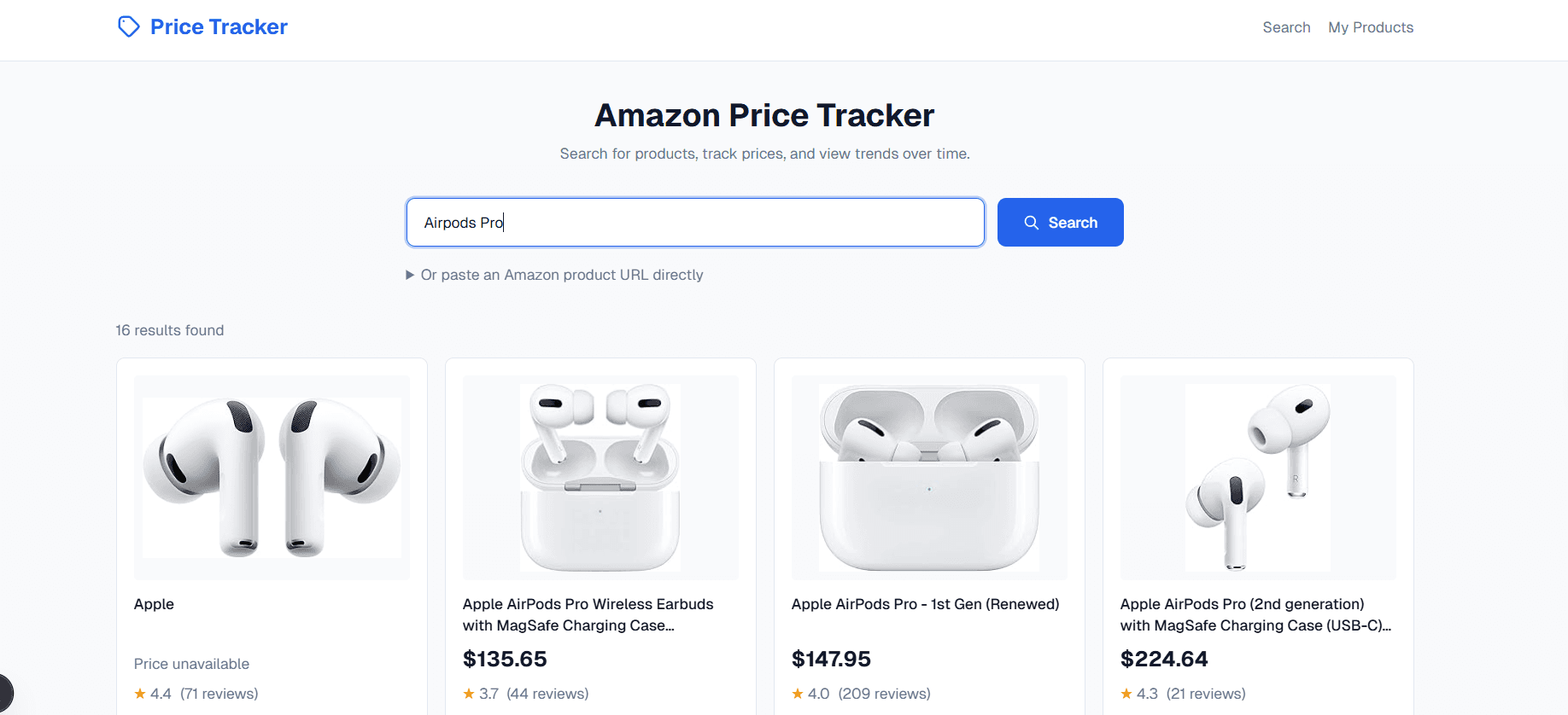 Amazon Price Tracker Web Scraper preview